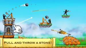 The Catapult 2 MOD APK Menu